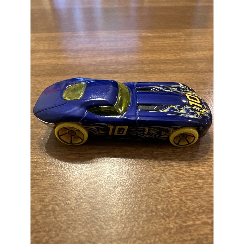 Hot Wheels Fast Felion 2008 Sports‎ Car, Loose Blue Miniature Toy Car